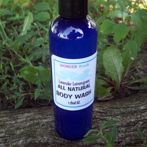 16oz Natural Body Wash, GENTLE, All skin types, Choose your own ORGANIC Essential Oils