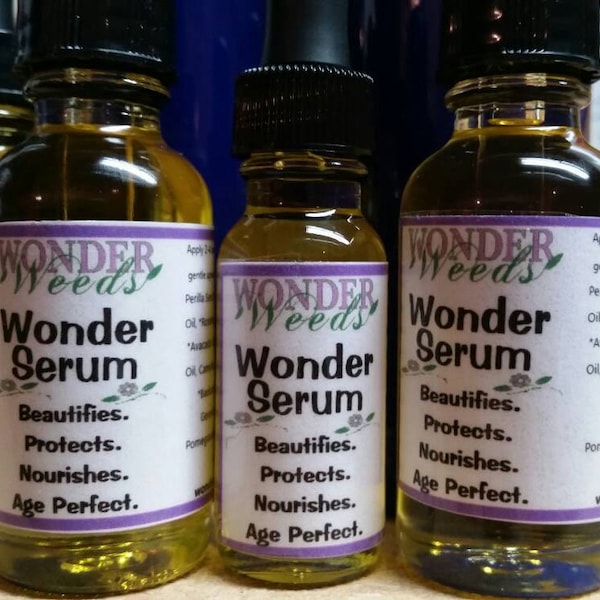 Wonder Serum, Age Perfect, All Natural, Organic Ingredients, All skin types, Anti-Aging