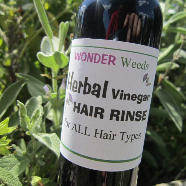 HERBAL Hair Rinse, Great for dandruff, itchy scalp, and oily hair