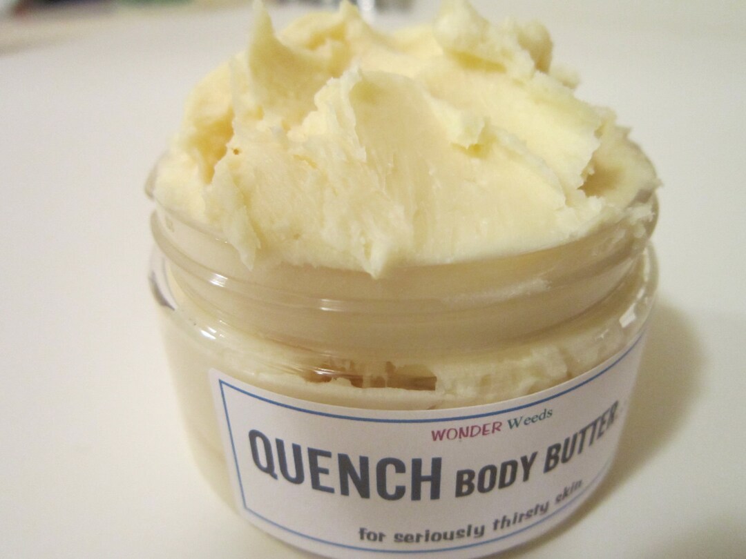 QUENCH Body Butter for Seriously Thirsty Skin, 90 Certified ORGANIC
