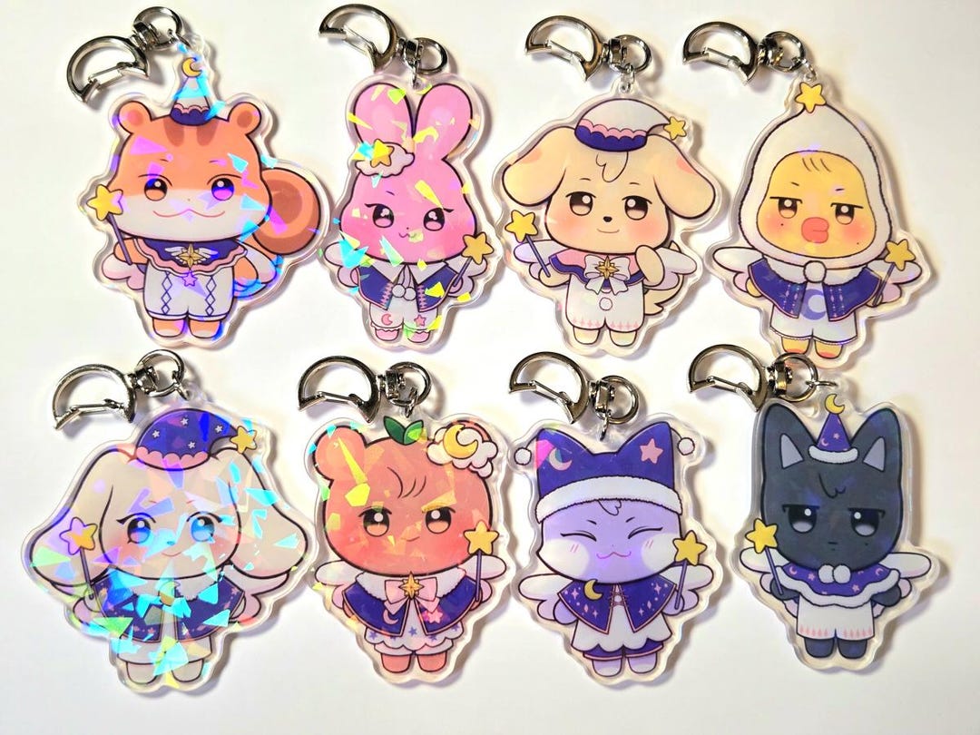 Aniteez Keychains Ateez Aniteez Dreamland Acrylic Keychain - Etsy