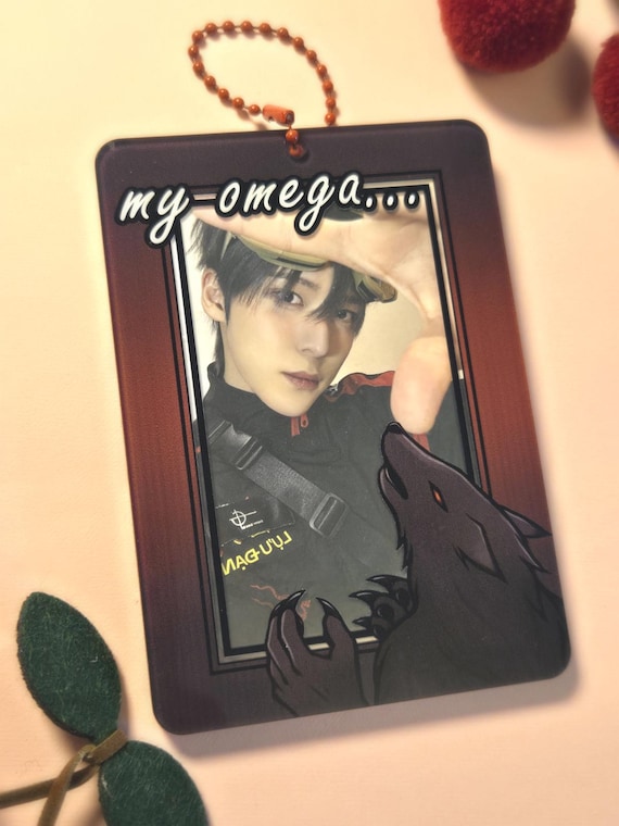 My Omega Acrylic K-Pop Photocard Holder