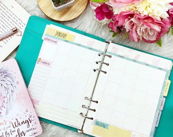 A5 Undated Planner Inserts: Mum's Organizer Refill Pages