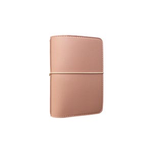 A6 Travelers Notebook - Love Note - Light Pink  A6 TN  - Vegan Leather Planner for A6 Stalogy & Hobonichi and A6 Journals | Mumsy and Bub