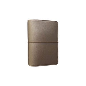 A6 Travelers Notebook - Fire & Gold - Bronze  A6 TN  - Vegan Leather Planner for A6 Stalogy, A6 Hobonichi and A6 Journals | Mumsy and Bub