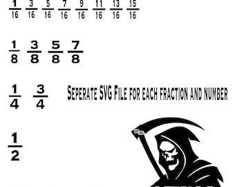Pacote de Frações SVG