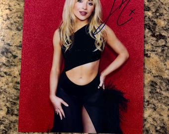 Sabrina Carpenter Hand Signed 8x10 PhotoAuthentic Autograph w/COA