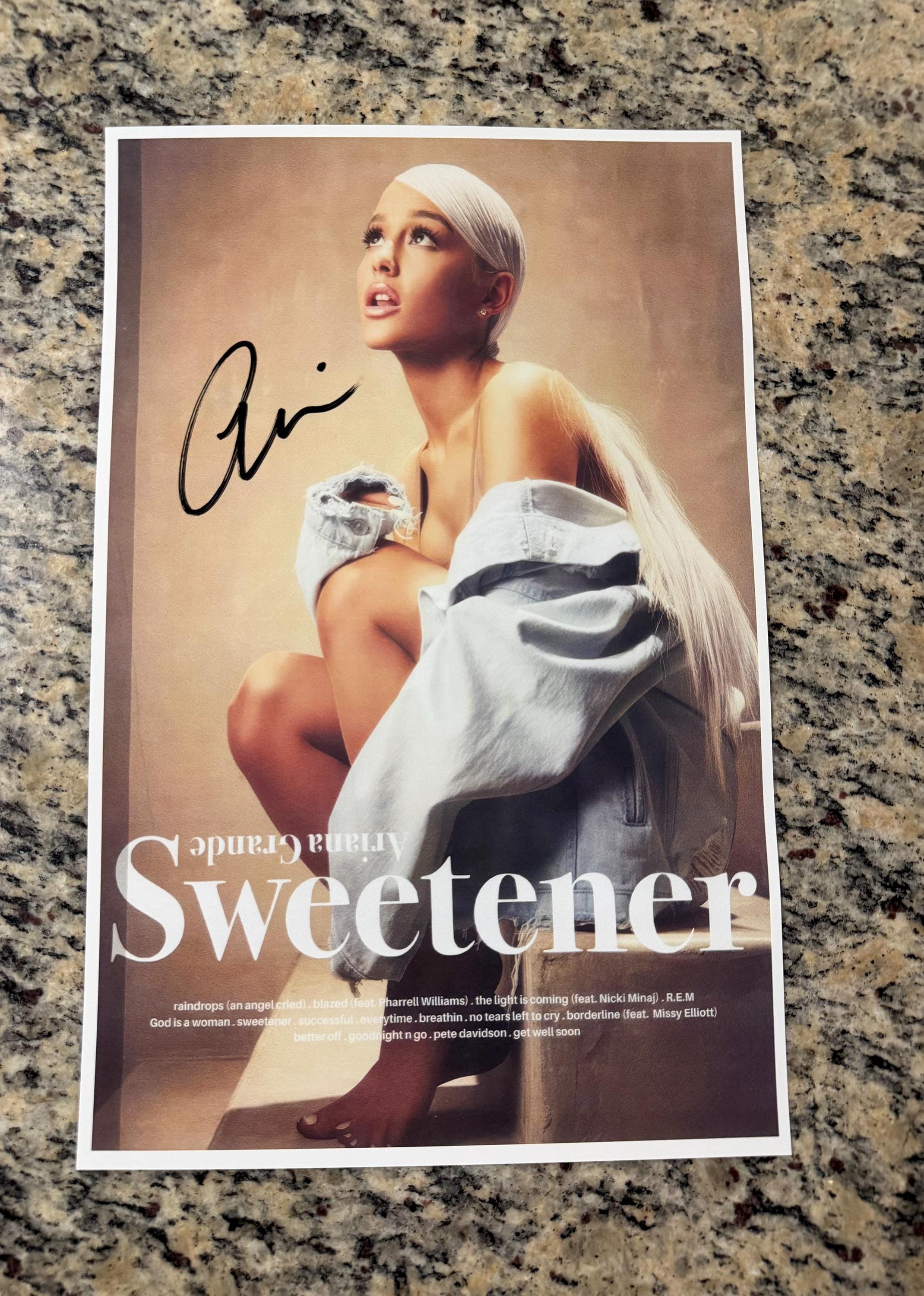 Ariana Grande Signed Merch - Etsy