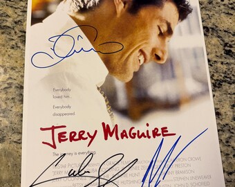 レネー・ゼルウィガー、ジェリー・マグワイア、サイン入り8x10写真