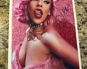 Hand Signed & Authenticated DOJA CAT 11x17 Tour Poster w/ COA - Free Shipping