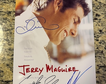 レネー・ゼルウィガー、ジェリー・マグワイア、サイン入り8x10写真