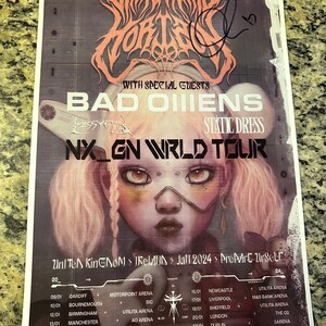 Bring Me the Horizon Hand Signed Poster 11x17 – Oli Sykes