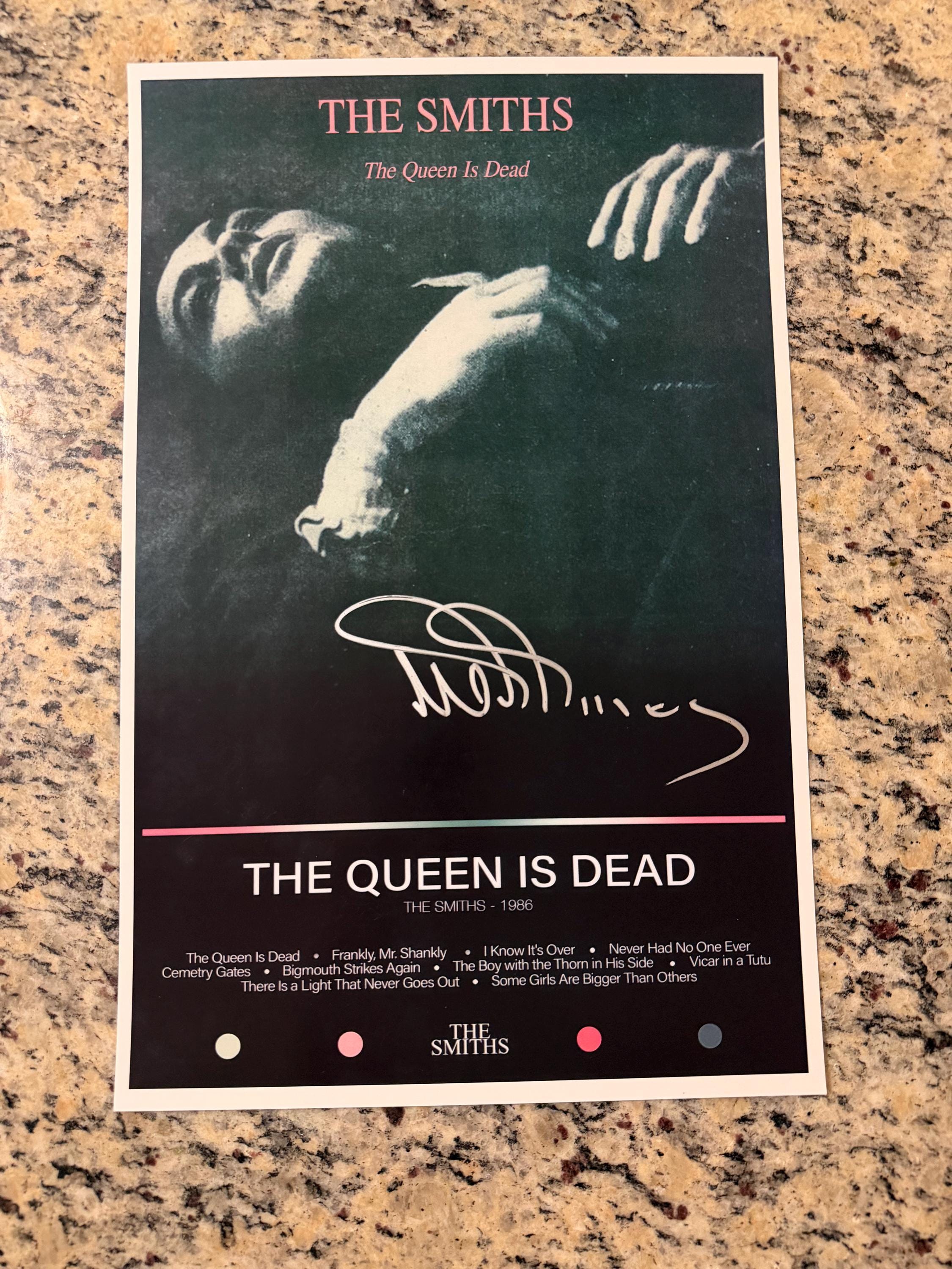 The Smiths Signed Morrissey - Etsy