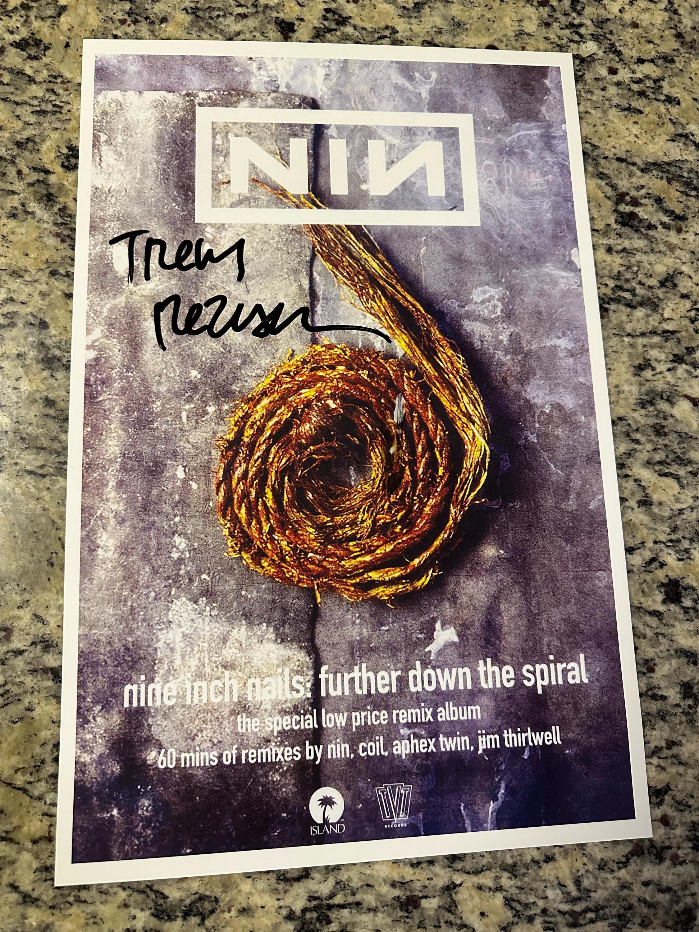 Signed Nine Inch Nails - Etsy