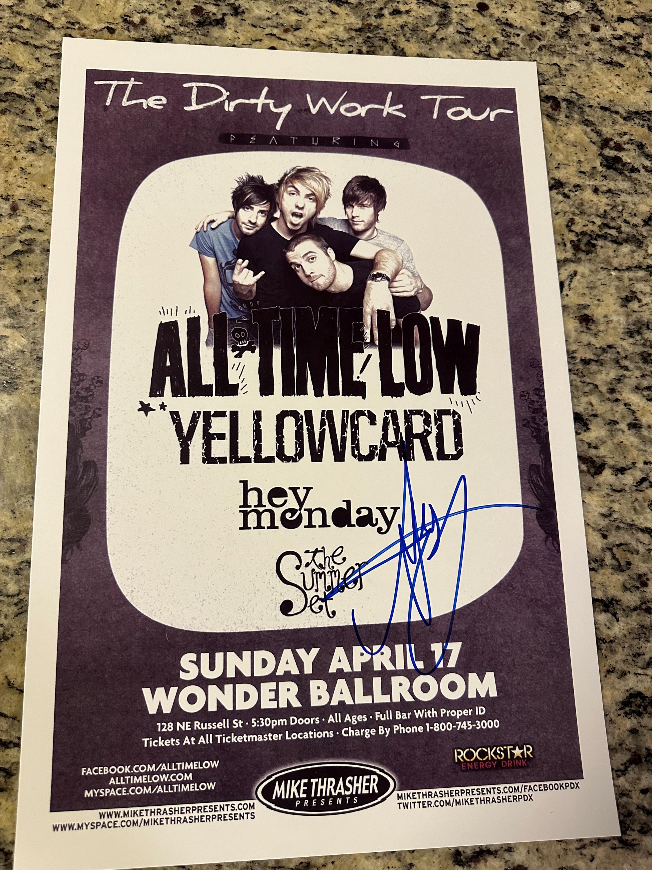 All Time Low Dirty Work vinyl SEALED, image size:2250x3000