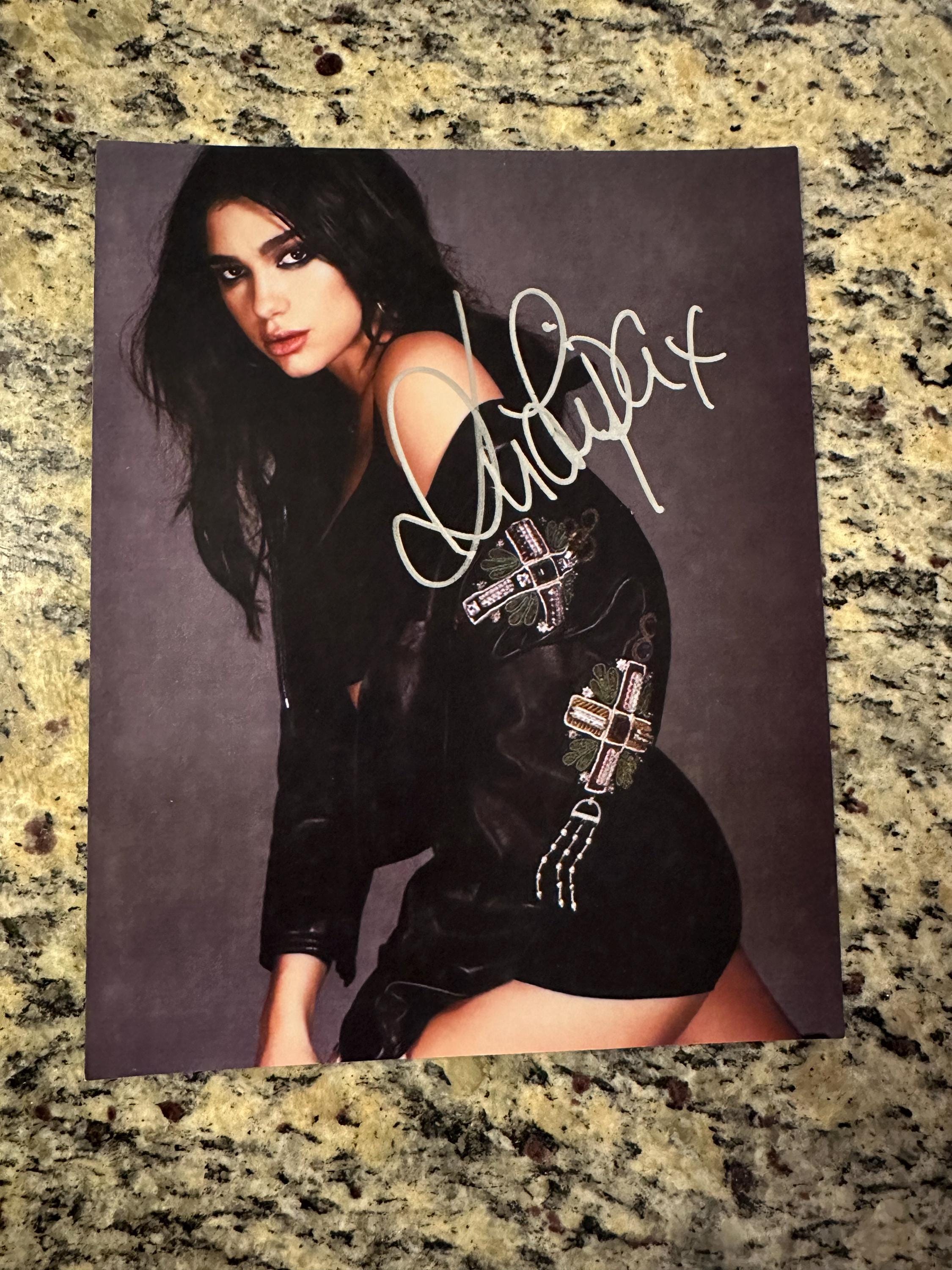 Dua Lipa Signed - Etsy