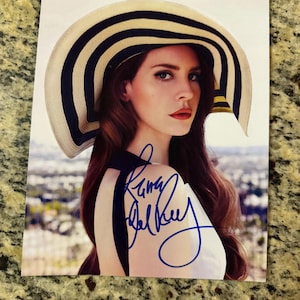 Autograph Signed Lana Del Rey - Etsy