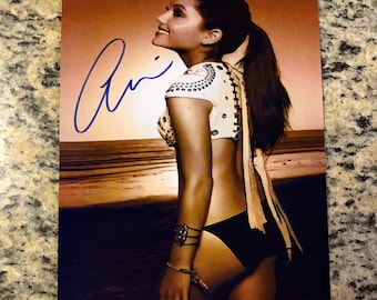 Ariana Grande Lingerie Signed Autographed Photo Authentic 8X10 COA