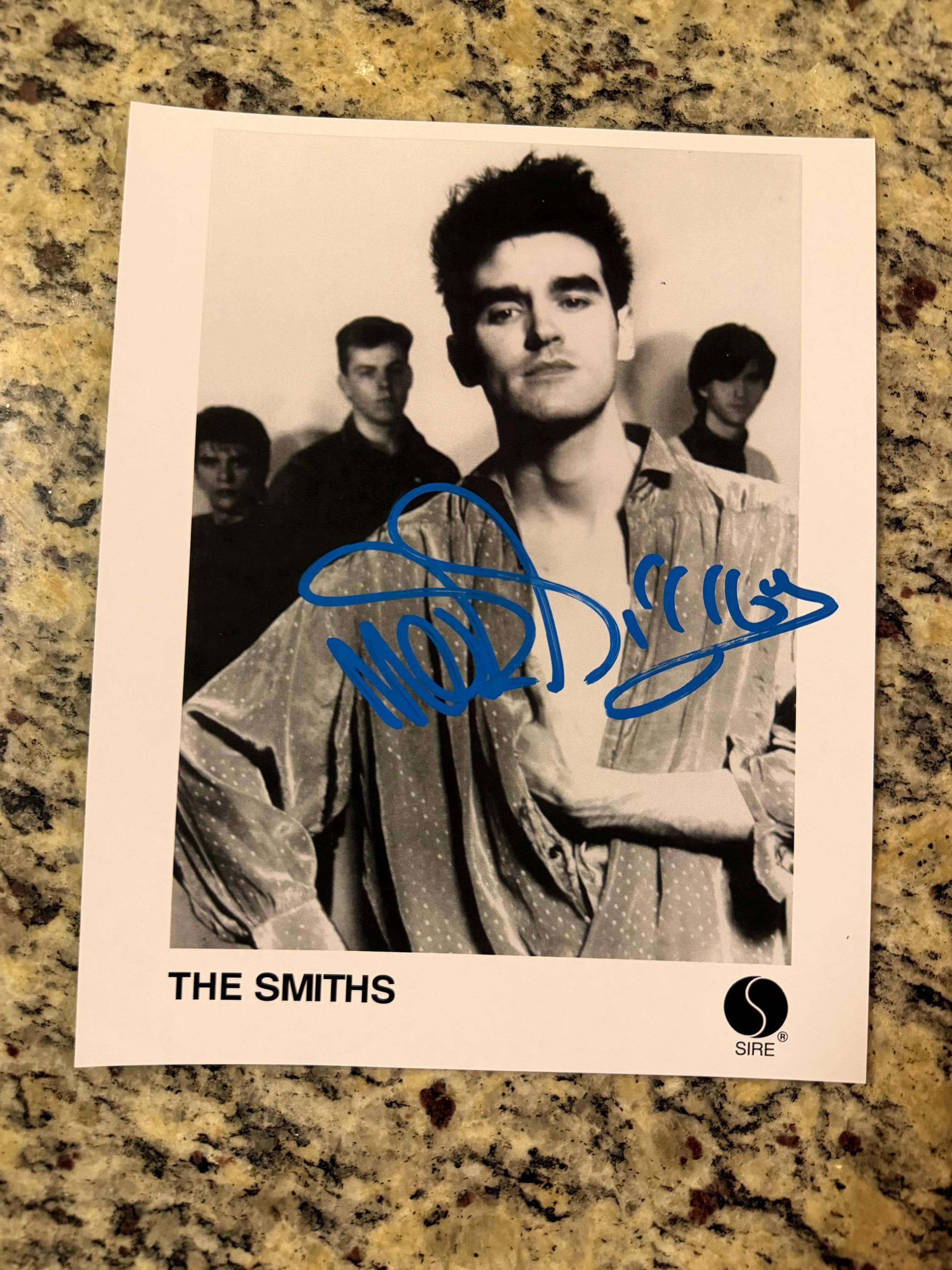 Signed Morrissey - Etsy