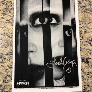 Lady Gaga – Mayhem Signed & Authenticated Poster 11x17 with COA - Free Shipping
