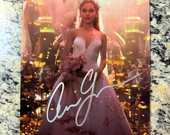 Signed Ariana Grande Wicked Movie Photo Hand Signed 8x10 with COA