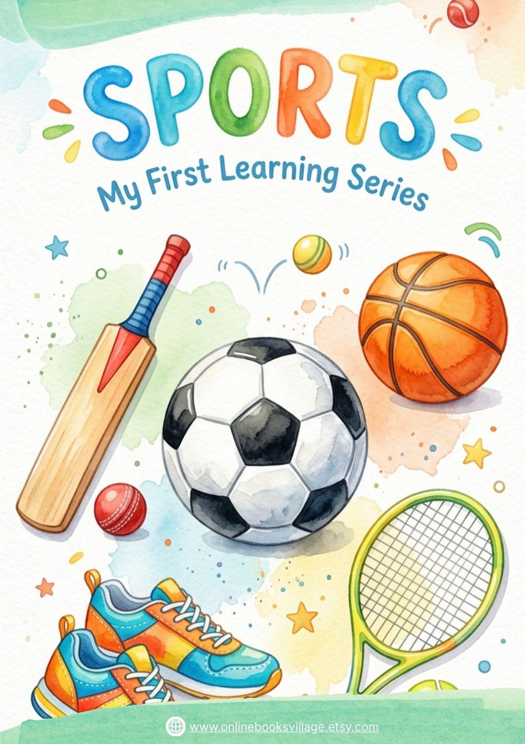 My First Learning Sports Activity Book for Preschool Toddler & Kids - Etsy