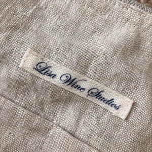 Vintage Grainsack Linen bag, Handwoven linen, Handmade bag, Market bag image 8