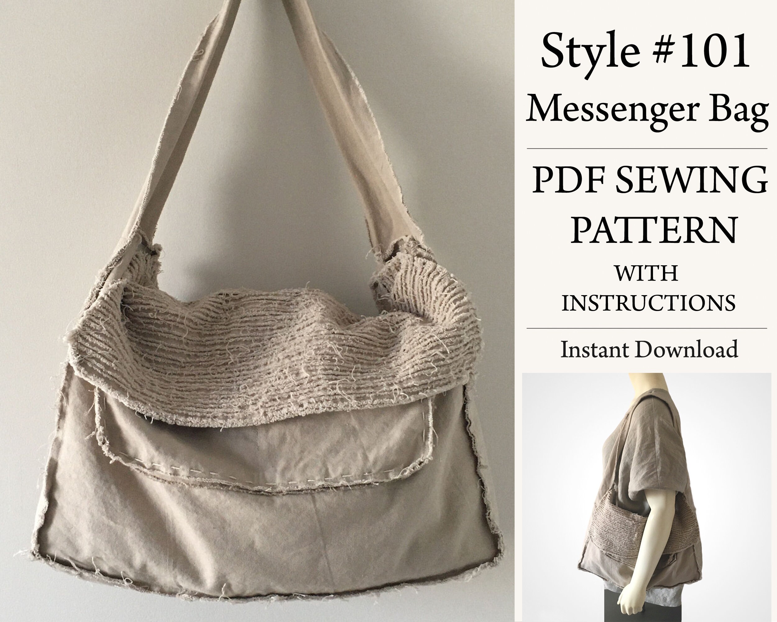 messenger bolsa pattern pdf