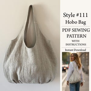 Hobotas, pdf-naaipatroon, patroon direct downloaden, stijl#111