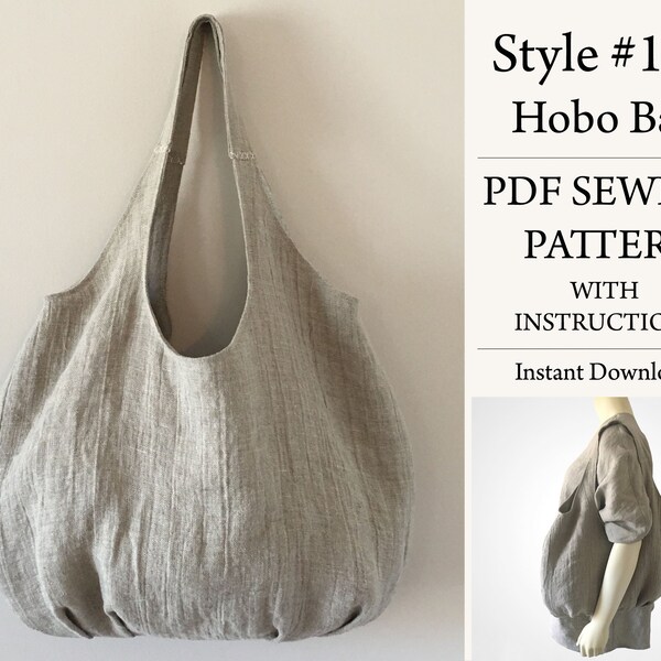 Hobo Bag Pattern Etsy