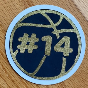 Personalisierte Sport-/Graduierung/Geburtstag/Namens-Anhänger für Geschenktüten oder Bandketten