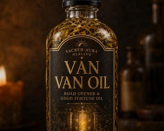 Van Van Oil | Hoodoo Road Opener, Remove Obstacles, Cleansing Ritual