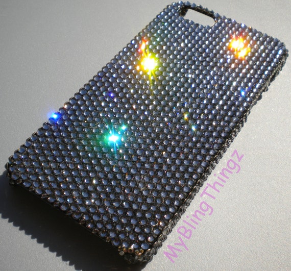 SWAROVSKI iPhone 12 mini ハードケース ブラック SWAROVSKI High Smartphone Case with Bumper, iPhone 12 mini