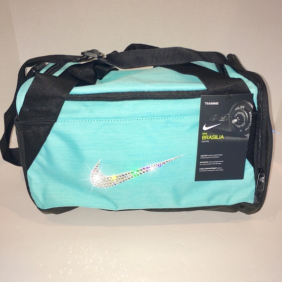 light blue nike gym bag