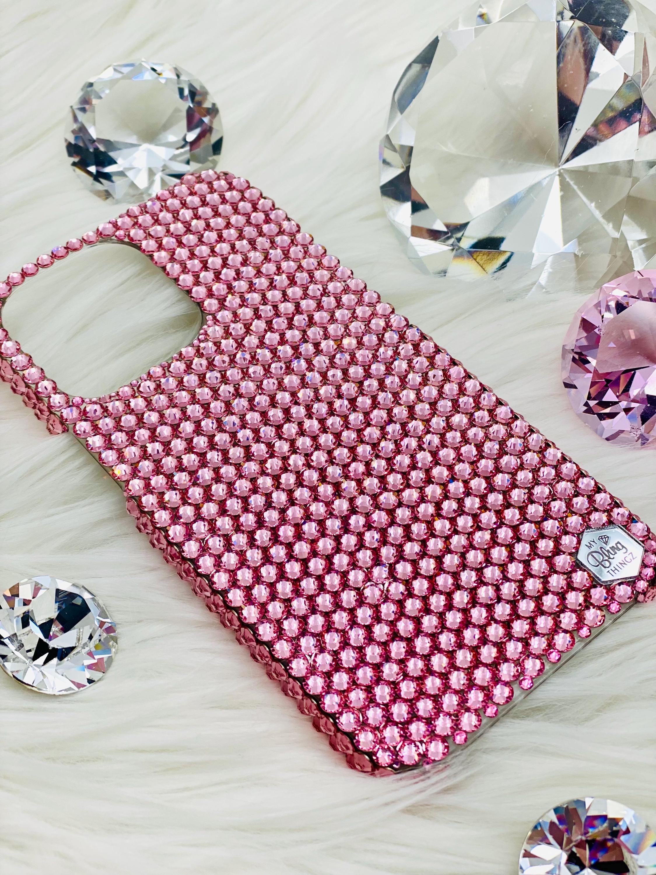 Baby Pink Light Rose SWAROVSKI Crystal Diamond Rhinestone