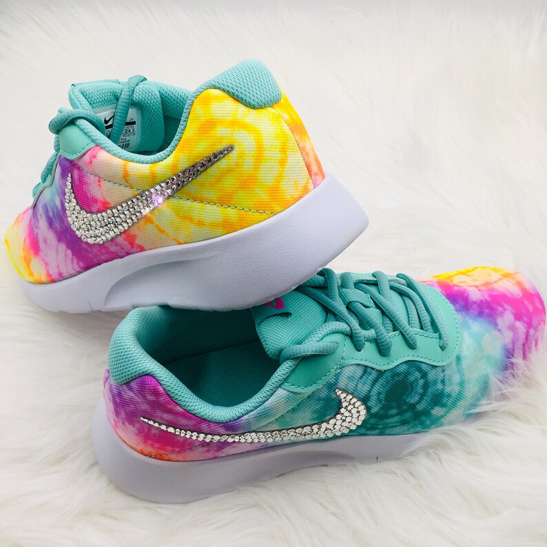 tie dye nike shoes women's