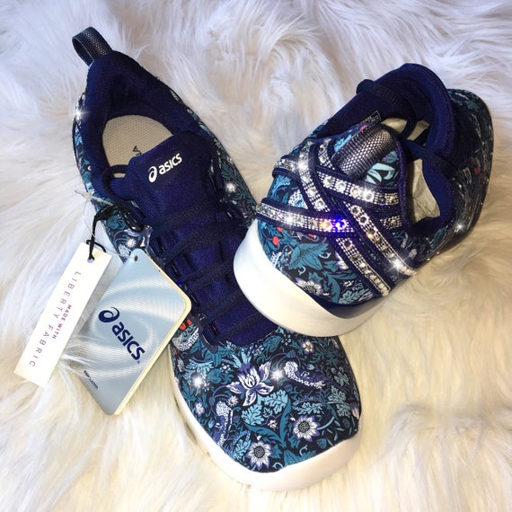 asics floral shoes