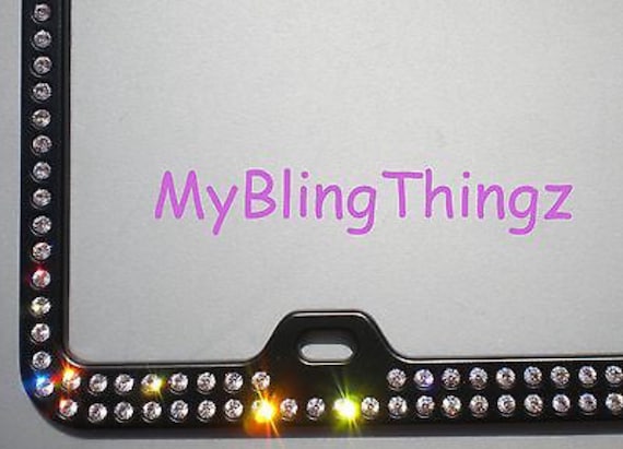 2 列のクリア BLING インセット / 埋め込みラインストーン 