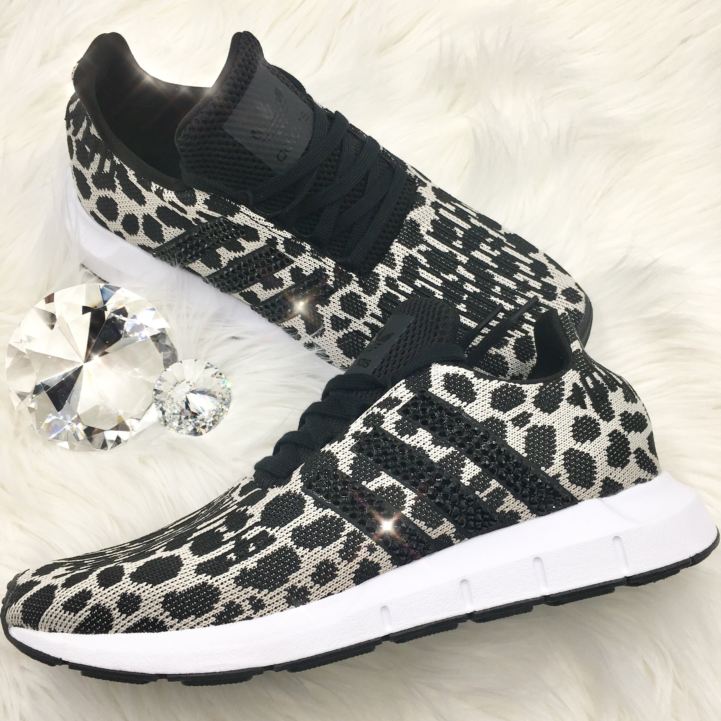 adidas women's swift run w leopard