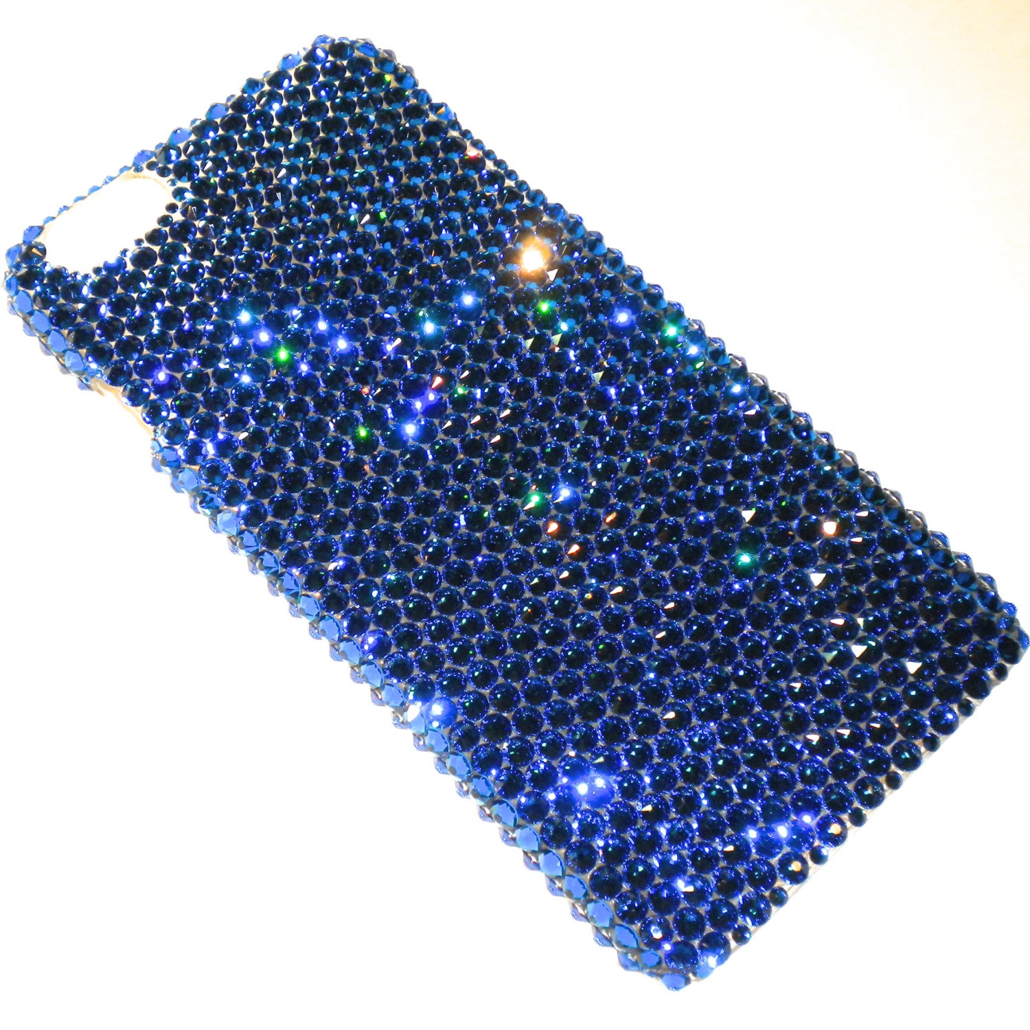 Capri Teal Ocean Blue Rhinestone Bedazzled BLING Back Case | Etsy