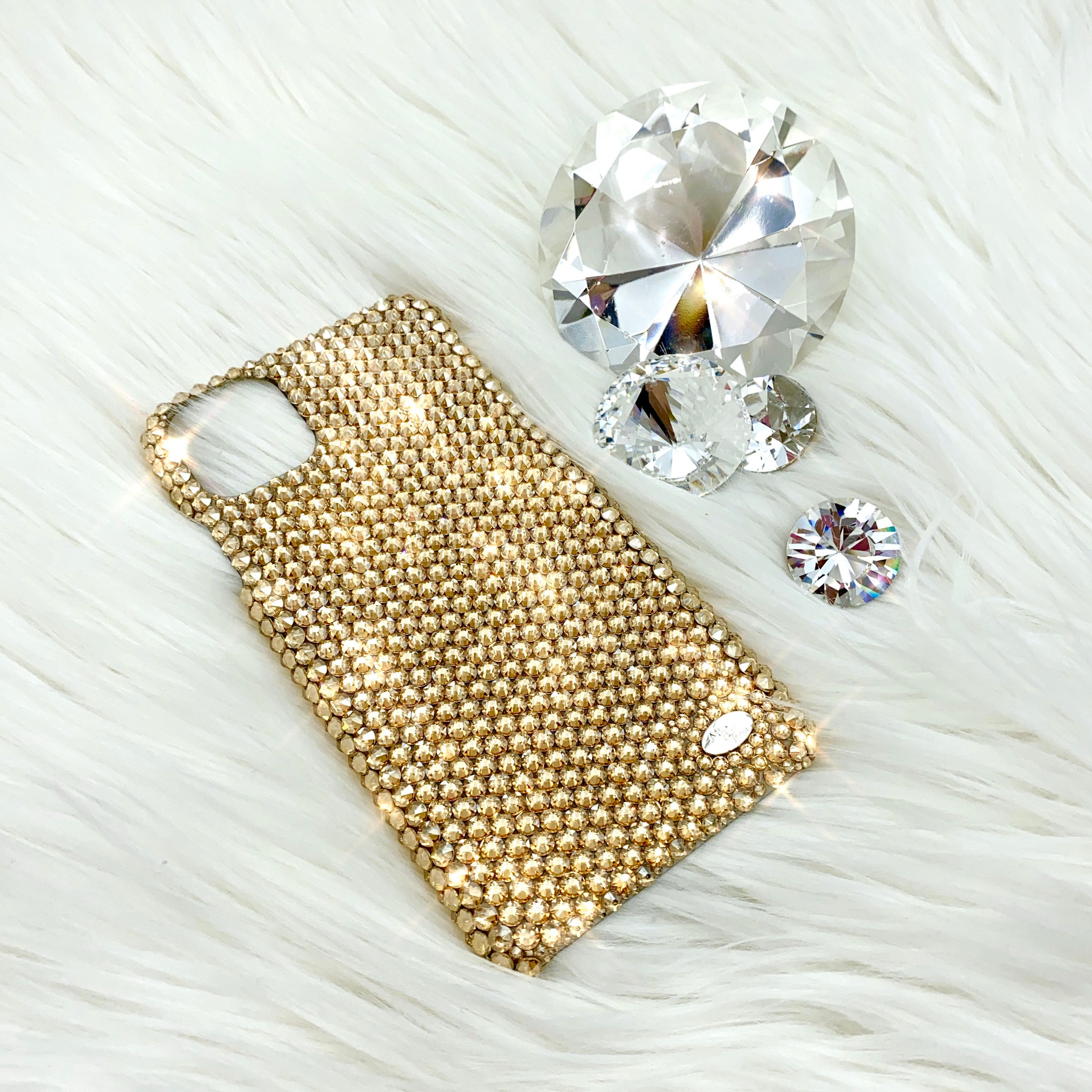 Luxury Gold Golden Shadow Crystals From SWAROVSKI Diamond Luxury Gold Golden Shadow Crystals From SWAROVSKI Diamond