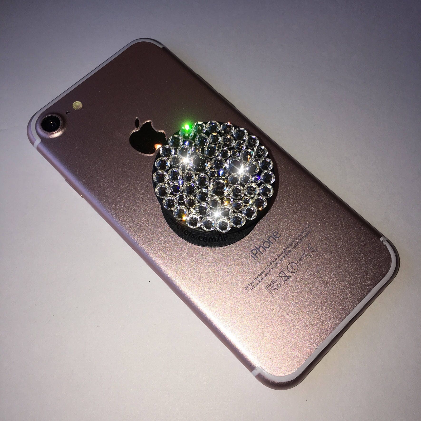 Popsockets, now with Swarovski level bling. Oooh, pretty!