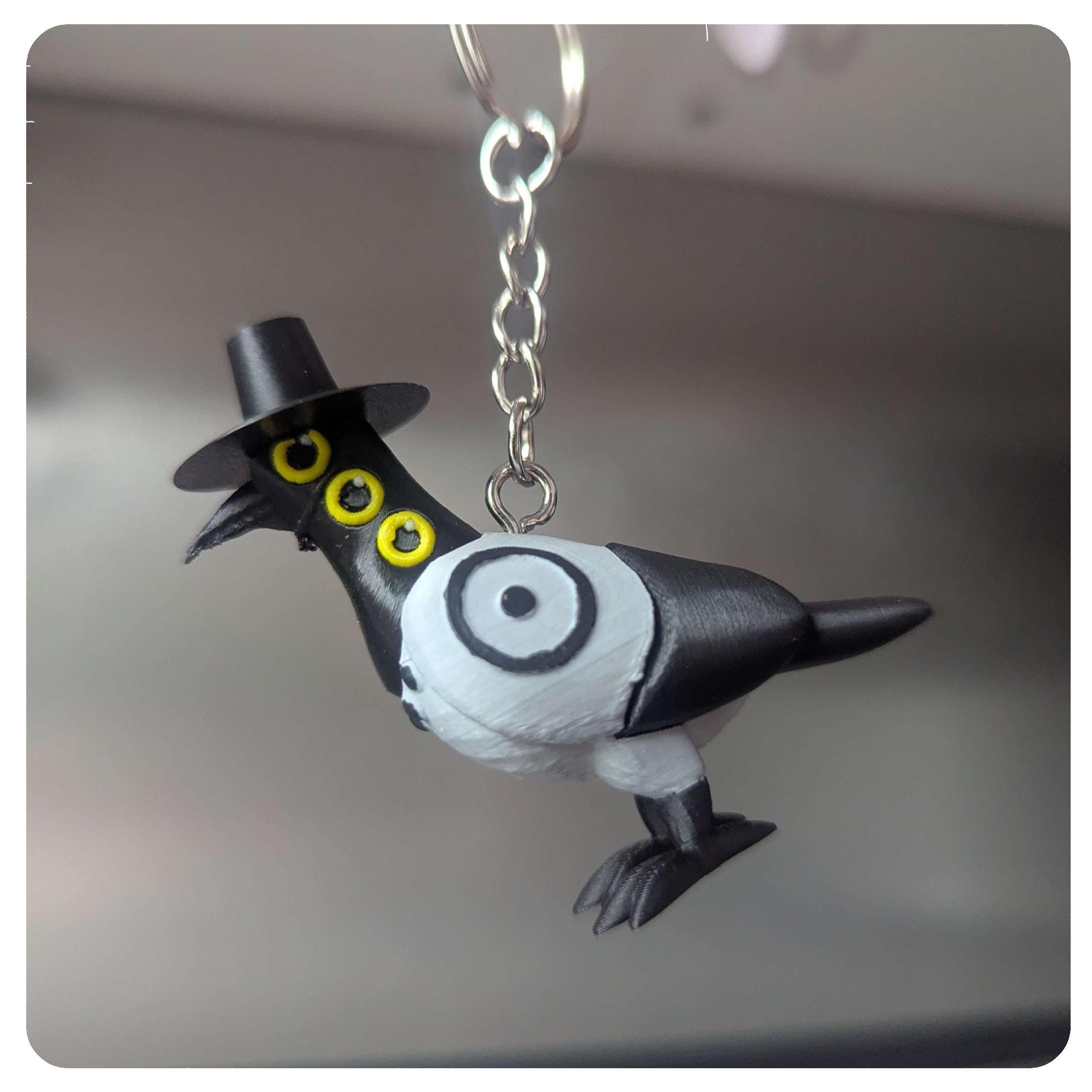 The Crow (KPop Magpie) Keyring