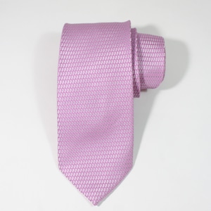 Kent & Curwen Dress Tie. Pink Silver Pattern Tie. Silk Tie. Vintage. Gogovintage. Free Shipping