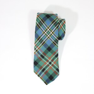 Lochcarron Etsy - Scott Green Tartan Plaid Wool Tie. Vintage. Green Black Blue Yellow Design. Gogovintage. Free Shipping