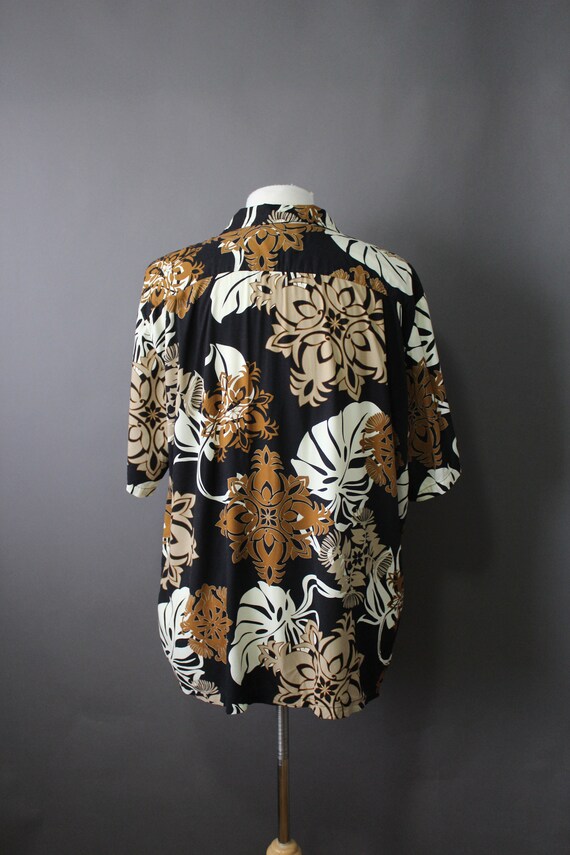 Mens Hawaiian Shirt. Tropical Shirt. Vintage. Mul… - image 4