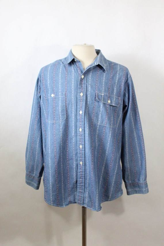 90's Chaps Ralph Lauren Boy Scout Label Shirt. Vintag… - Gem