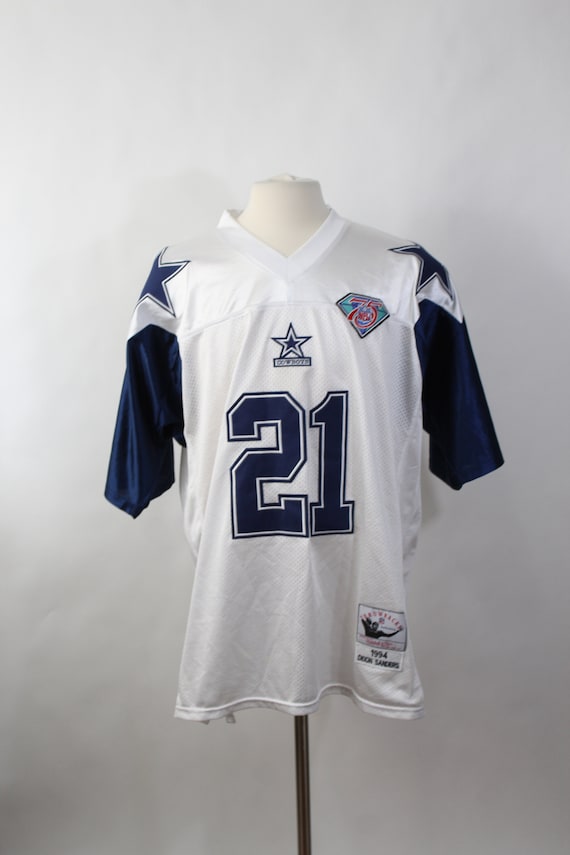 Deion Sanders #21 Cowboys Rare Throwback Jersey. … - image 3