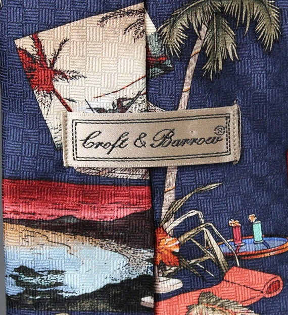 Tropical Paradise Tie. Island Lovers Tie Exotic T… - image 5