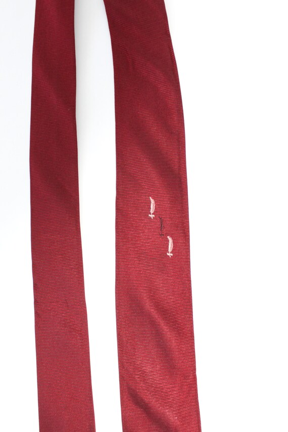 Rare 1950's Arrow Modern Feather Design Tie. Vint… - image 3